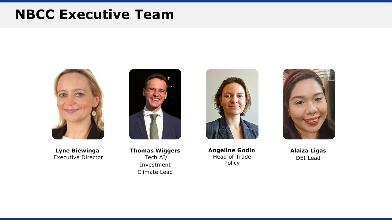NBCC Executive team